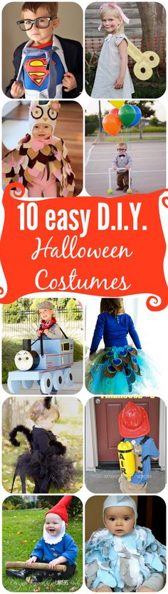 10 easy diy halloween costumes for babies and toddlers that are super fun to make