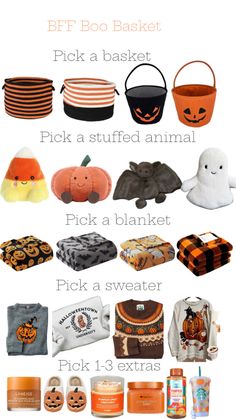 a bunch of different items that are in the shape of pumpkins and jack - o'- lanterns