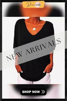 Plus Size Women Loose Casual Tee Tunic Tops Ladies Baggy T-shirt Button Baggy T-shirt, Women's Outfits By Occasions, Shirt Button, Casual Tee, Tunic Tops, Casual Outfits, Online Store, Shop Now, Womens Tops