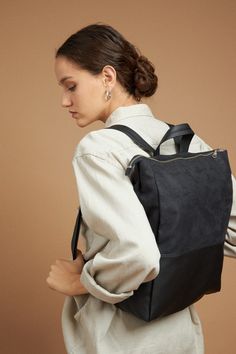 If your days are anything like our, fast and busy, then the Metropolitan backpack is going to make them so much easier! With pockets in all the right places and a slim and soft shape, it’ll be perfect for your 9-5 laptop carry and all those work meetings, but also for everyday errands and weekend explorations. 100% Vegan backpack. Handcrafted ethically from premium materials. Casual Backpack With Laptop Sleeve For Daily Use, Versatile Backpack Laptop Bag For On-the-go, On-the-go Laptop Backpack With Zipper Pocket, Commuting Softback Bag With Zipper Pocket, Functional Leather Softback Backpack For Daily Use, Back To School Standard Laptop Backpack For Commuting, Commuting Backpack Laptop Bag With Zipper Pocket, Versatile Backpack With Laptop Sleeve, Backpack Laptop Bag With Zipper Pocket For Commuting