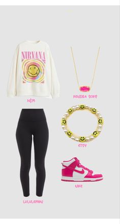 Preppy Layout Outfits, Pink Preppy Outfit, Hailey Outfits, 8th Grade Outfits, Clothes Layout, Nike Hoodies For Women, Basic Girl Outfit, Cute Middle School Outfits, Aurora Fashion