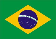 the flag of brazil is shown in this image