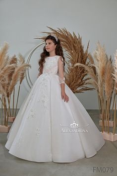 Confirmation Dresses, Ball Gown Dress, First Communion Dresses, Ball Gown Skirt, Gowns For Girls, Lace Decor, Communion Dresses, High Quality Dress, Ball Gown Dresses