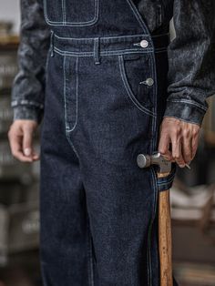 It features multiple work-inspired pocket details and has been stone-washed for softness, giving it a subtle worn-in appearance.Adjust the straps, layer over a tee and you’re good to go. Strap Pants, Bib Overalls, Work Pants