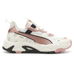 Lace up and hit the streets in style with PUMA's RS-TRCK casual sneakers. These trendy shoes are perfect for a morning run or a casual walk around town. With a comfortable fit and a stylish design, you'll love the way you look and feel in these shoes. $84.95 Pink Casual Walking Shoes With Boost Midsole, Casual Pink Walking Shoes With Boost Midsole, Casual Chunky Sneakers For Jogging, Casual Chunky Sneakers With Cushioned Footbed For Running, Puma Rs-x Shoes, Puma Rs-x, Puma Rs, Morning Run, Sneakers Puma