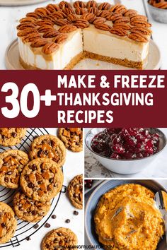 the best thanksgiving desserts to make and freeze