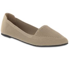 Step into comfort and style when you slip on this versatile Corrine flat. The modern silhouette is finished on a contoured footbed, perfect for lasting wear. From Mia. The Modern, Fashion Shoes, Loafers, Slip On, How To Wear