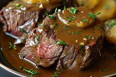 Slow Cooker Mississippi Ribeye Steaks - recipestasteful Slow Cooker Steak, Ribeye Steak Recipes, Mississippi Roast, Au Jus Gravy, Keto Dishes, Slow Cooker Ribs, Classic Grilled Cheese, Roast Beef Recipes, Ribeye Steak