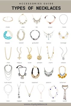 [Promotion] 90 Best Costume Jewelry Necklaces Insights You'll Be Surprised By 2022 #costumejewelrynecklaces Types Of Necklaces, Fashion Terminology, Projek Menjahit, Haircut 2024, Jewelry Knowledge, Types Of Jewelry, Fashion Words, Mens Haircut