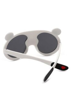 Frame Material: PlasticLens Material: PCLens Width: 46mmLens Height: 49mmBridge Width: 24mmTemple Length: 128mm100% UVA & UVB ProtectionOne size fits mostMade In: ChinaFabric Contents: Plastic Cute White Plastic Sunglasses, Fun White Adjustable Sunglasses, White Anti-reflective Plastic Sunglasses, White Round Sunglasses With Tinted Lenses, Panda Design, 5 Kids, Kids Sunglasses, Tech Accessories, Sunglasses