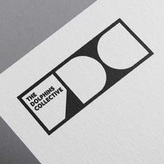 the do nothing collective logo is shown in black and white on a piece of paper