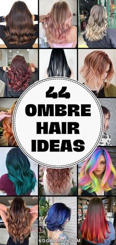 Save this pin for a stunning collection of ombre hair ideas ranging from subtle to bold transformations. Whether you're looking for a soft gradient or a daring color contrast, these styles are sure to inspire your next hair makeover! #OmbreHair #HairIdeas #FashionBlog