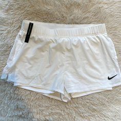 Brand New 2-In-1 Nike Training Shorts With A Built In Tight, Stretchy Base Layer. Teen Clothes, Tennis Shorts, Nike Training, Winter Outerwear, Training Shorts, Nike White, Jd Sports, Shorts Athletic, Nike Shorts