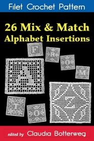 the book cover for 26 mix and match alphabet instructions