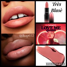 Authentic New In Box Never Used Or Tested Mac Love Me Lipstick Shade- Trs Blas (Light Peachy Beige; Pair With Lip Pencil In Subculture Or Stripdown) Full Size Love At First Swipe! Fall In Love With An Argan Oil-Infused Formula That Delivers An Instant Hit Of Powerful Colour And All-Day Moisture. With A Weightless Feel And Satin-Soft Finish, Love Me Lipstick Loves You Back. No Trades Bundle & Save Mac Love Me Lipstick, Lipstick Shade, Mac Makeup, Lipstick Shades, Lip Pencil, Love At First, Argan Oil, Makeup Lipstick, Makeup Inspo