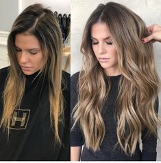 Blonde Light Brown Hair, Hairby Chrissy, Hand Tied Extensions, Dark Brunette Hair, Jessie James, Dark Blonde Hair, Hair 2018