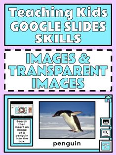 Distance learning can be tricky especially if you're teaching younger students. I have created an activity board to help teach your students basic skills in Google Slides.  This product features the skills of inserting an image from searching the web and transparent images with how to videos as well as activities to practice the skills. Basic Skills, Activity Board, Skills Activities, Digital Learning, Teacher Newsletter, Educational Materials, Distance Learning, Fun Learning, Google Slides