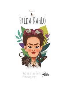 Frida Kahlo Illustration, Girl Power Art, Illustration Techniques, Art Lessons For Kids, Painter Artist, Art Et Illustration, Feminist Art, Custom Portrait