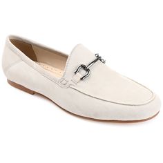 This horse-bit loafer is as smart as it is stylish. • Round-Toe • Slip-On Loafer • 4 mm Tru Comfort Foam™ Footbed • 1/2- in Block Heel • Genuine Leather Uppers All measurements are approximate and were taken using a size 6. Please note measurements may vary slightly by size. Block Shoes, Leather Loafers Women, Bit Loafers, Loafer Shoes Women, Loafers Online, Slip On Flats, Round Toe Heels, Fresh Look, Leather Loafers