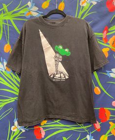 Vintage y2k single stitch t shirt w/ psychotic/ crazy frog cartoon shirt  Size: L Condition: cool fade We can do a deal through PayPal or Venmo to save money on etsy fees Crazy Frog, Frog Cartoon, Stitch T Shirt, Cartoon Shirts, Costume Design, Vintage Y2k, Gender Neutral, Save Money, Graphic Tees