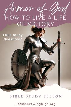 the armor of god how to live a life of victory bible study lesson for kids