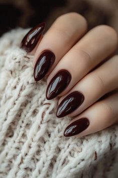 From Matte to Metallics: 33 Fall Nail Color Ideas You Can't Miss Check more at https://outfitfashionideas.com/2024/10/26/from-matte-to-metallics-33-fall-nail-color-ideas-you-cant-miss-4/ Short Dark Nails, Dark Manicure, Fall Nail Color Ideas, Coloured Nails, Halloween Nail Colors, Essie Nails, Fall Nail Color, Fall Acrylic, Nail Appointment