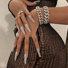 Megan Thee Stallion, Manicure Y Pedicure, Chic Nails, Nail Trends, Winter Nails, How To Do Nails