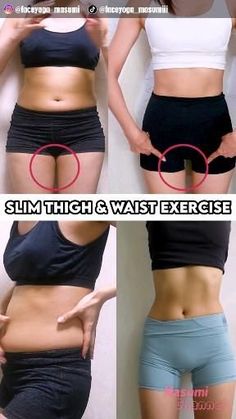 Belly Workout Challenge, Modele Fitness, Workout For Flat Stomach, Easy Yoga Workouts, Thigh Exercises, Trening Abs, Waist Workout