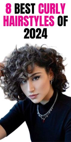 Stay on top of the latest curly hair trends with this curated list of the best styles for 2024. From fluffed-out curls to messy buns, discover the most flattering looks for your natural curl pattern. Learn how to enhance your curls with the right products and styling techniques. Get inspired by these top styles for curly hair. Curly Hairstyles 40 Year Old Women, Natural Curly Hairstyles With Bangs, Coarse Curly Hair Styles For Women, Diamond Face Curly Hair, Shirt Curly Hair Styles, Curly Hair Trends 2024, 2024 Curly Hair Trends For Women, Curly Hair Styles Naturally Medium, Curly Hair 2024