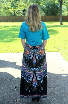 Tired of your same ol' clothes every day? We totally get it. You need a piece to add to your wardrobe with complete unique vibes! This maxi skirt features an unique print of tribal & aztec print with added floral pieces throughout. Skirt is "A" line and has an elastic wasitband. Model is wearing size small. Size Suggestions: Small: 2-6 Medium: 6-8 Large: 10-12 Fabric Content: 100% Rayon Care Instructions: Hand wash, cold. Do not bleach. Lay flat to dry. SKU: #310416 Print Maxi Skirt, Printed Maxi Skirts, Aztec Print, Printed Maxi, Unique Print, Large Black, Lay Flat, Get It, Maxi Skirt