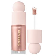 Rare Beauty - Liquid Highlighter Color: Mesmerize Swatched To Color Test. Like Brand New, No Box. Positive Light Liquid Luminizer, Rare Beauty Positive Light, Liquid Luminizer, Koleksi Makeup, Eye Makeup Designs, Makeup Needs, Liquid Highlighter, Makeup Tricks, Luminizer