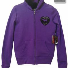 Sequin Purple Xs Fur Inside Jacket Victoria's Secret Long-sleeved Winter Outerwear, Victoria's Secret Winter Outerwear, Victoria's Secret Long Sleeve Winter Outerwear, Victoria Secrets, Fur Jacket, Color Purple, Victoria Secret, The North Face, Sequin