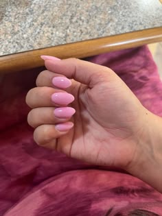 Minimalist Short Nails, Jelly Pink Nails, Cute Simple Nail Designs, Dusty Pink Nails, Feminine Nails, Cute Nails Acrylic, Uñas Soft Gel, Obsessed Love, Cute Easy Nail Designs