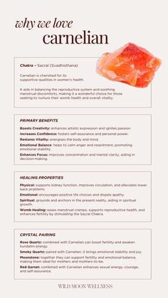 #carnelian Carnelian Agate Crystal Meaning, Carnelian Crystal Combinations, Carnelian Meaning Crystal Healing, Carnelian Stone Meaning, How To Wear Carnelian, Carlenian Crystal, Crystals Carnelian, Carnelian Meaning, Red Carnelian Crystal Meaning