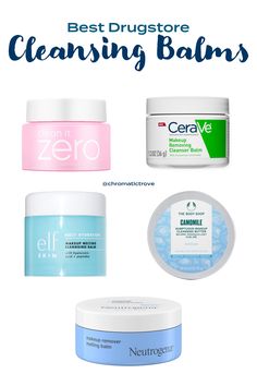 1. Banila co Clean it Zero 2. CeraVe Makeup Removing Cleanser Balm 3. ELF Holy Hydration! Makeup Melting Cleansing Balm 4. The Body Shop Camomile Sumptuous Cleansing Butter 5. Neutrogena Makeup Remover Melting Balm Makeup Remover Cleansing Balm, Cerave Cleansing Balm, Best Makeup Remover Products, Elf Holy Hydration, Budget Skincare, Banila Co Clean It Zero, Homemade Makeup Remover, Makeup Shopping List, Melting Balm