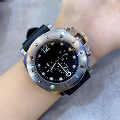 Product information: Movement: automatic mechanical movement Mirror: high hardness mineral tempered glass Case: zinc alloy Strap: TPU Thickness: 18mm Diameter: 56mm (including Crown) Strap: 22-26mm Total length: 269mm Circumference: (minimum) 195mm/(maximum) 243mm Waterproof: 30m life waterproof Packing list: Watch *1 Product Image: Elegant Stainless Steel Wear-resistant Watch, Elegant Silver Wear-resistant Watches, Elegant Wear-resistant Chronograph Watch, Silver Wear-resistant Chronograph Watch, Luxury Wear-resistant Silver Watch, Luxury Silver Wear-resistant Watch, Elegant Black Wear-resistant Watch, Wear-resistant Stainless Steel Watch, Wear-resistant Stainless Steel Watch With Round Dial