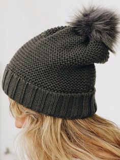 No Bad Days Olive Pom Beanie |  | sassyshortcake.com | sassy shortcake Beanie With Pom, Relatable Content, No Bad Days, Pom Pom Hat, Pom Beanie, Bad Day, Sherpa Lined, One Size Fits All, Knitted Hats