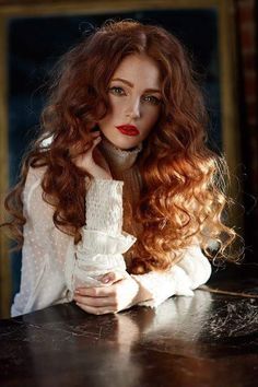 Oksana Butovskaya, Long Red Hair, Auburn Hair, Redhead Girl, Long Red, Ginger Hair, Hair Day