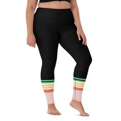 These leggings were made for water sports, yoga, paddleboard or surfing! Our crossover swim pants are your activewear go-to on land and sea, featuring a full-length inseam, a wide waistband, and UPF 50 sun protection. This swim pant is also designed with quick-dry fabric, flatlock seams, and a gusset crotch. Crossover swim leggings UPF 50+ sun-protective fabric Flat-lock seams 28" inseam Multi-function, crossover style can be worn in and out of the water 82% polyester, 18% spandex Four-way stret Beachwear Bottoms With Upf 50+ For Surfing, Athleisure Surfing Swimwear With 4-way Stretch, Moisture-wicking Four-way Stretch Swimwear For Surfing, Summer Surfing Swimwear With 4-way Stretch, Multicolor Surfing Swimwear Upf 50+, Swim Leggings, Swim Pants, Vintage Hawaii, Upf 50