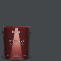 the behr marquee paint is available in two different colors and it's ready