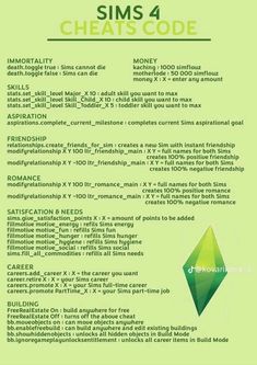 a green poster with the words, sims 4 cheap code on it and an image of