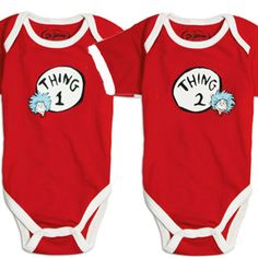 Twin Infants, Twin Clothing, Twins Clothes, Twin Clothes, Matching Onesies, Thing 1 And Thing 2, Twin Girl