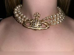 Vivienne westwood pearl necklace 🤍⭐️ Westwood Pearl Necklace, Vivienne Westwood Pearl Necklace, Vivienne Westwood Necklace, Westwood Necklace, Xoxo Jewelry, Vivienne Westwood Jewellery, Goddess Jewelry, Golden Goddess, Shimmer N Shine