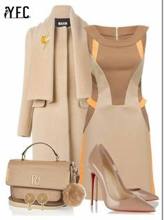 Business Looks, 2016 Style, Clothing Winter, Beige Outfit, Clothing Cute, Kitenge, Business Outfit, Chic Outfit