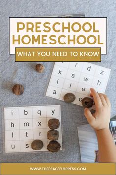 Simple tips for your preschool homeschool routine. Check out our best selling preschool resources and prepare for the best homeschool year yet! For more hands-on learning visit ThePeacefulPress.com.