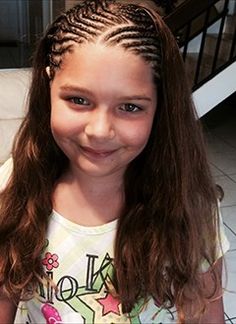 Cornrows Back, Front Cornrows, African American Kids Hairstyles, Gala Hair, Corn Rows, Childrens Hairstyles, Hair Front, Girl Hairdos