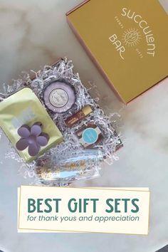 the best gift sets for thank you and appreciation