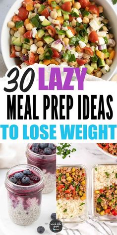 30 Easy Healthy Meal Prep for the Week Beginner Meal Prep, Prep Lunch Ideas, Meal Prep Lunch Ideas, Low Salt Diet, Plan Workout, Balanced Diet Plan, Meal Prep For Beginners, Easy Keto Diet, Best Diet Foods