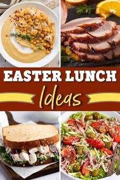 an image of easter lunch ideas