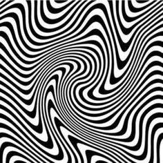 an abstract black and white background with wavy lines